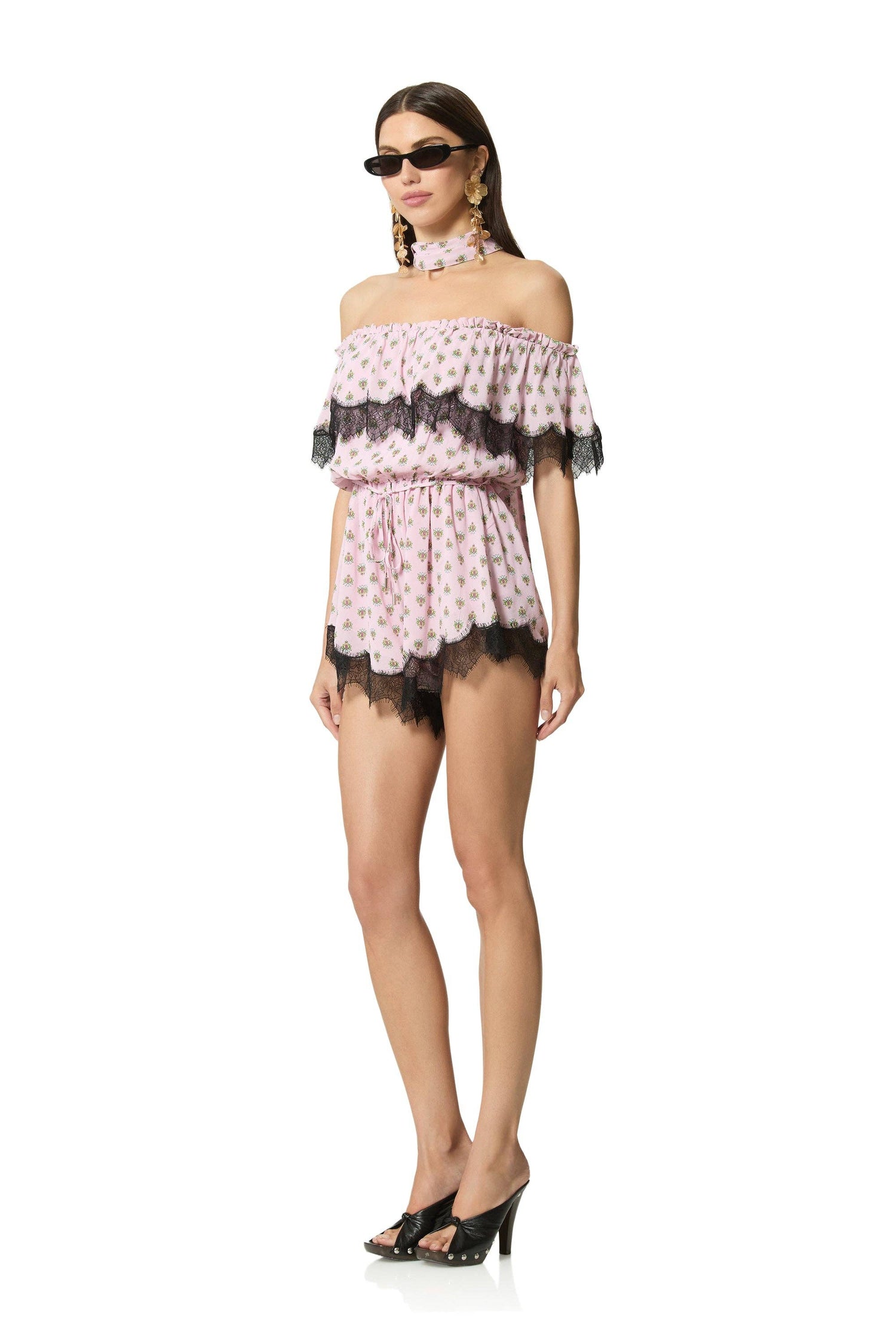 Emun Romper - Crocus Foulard