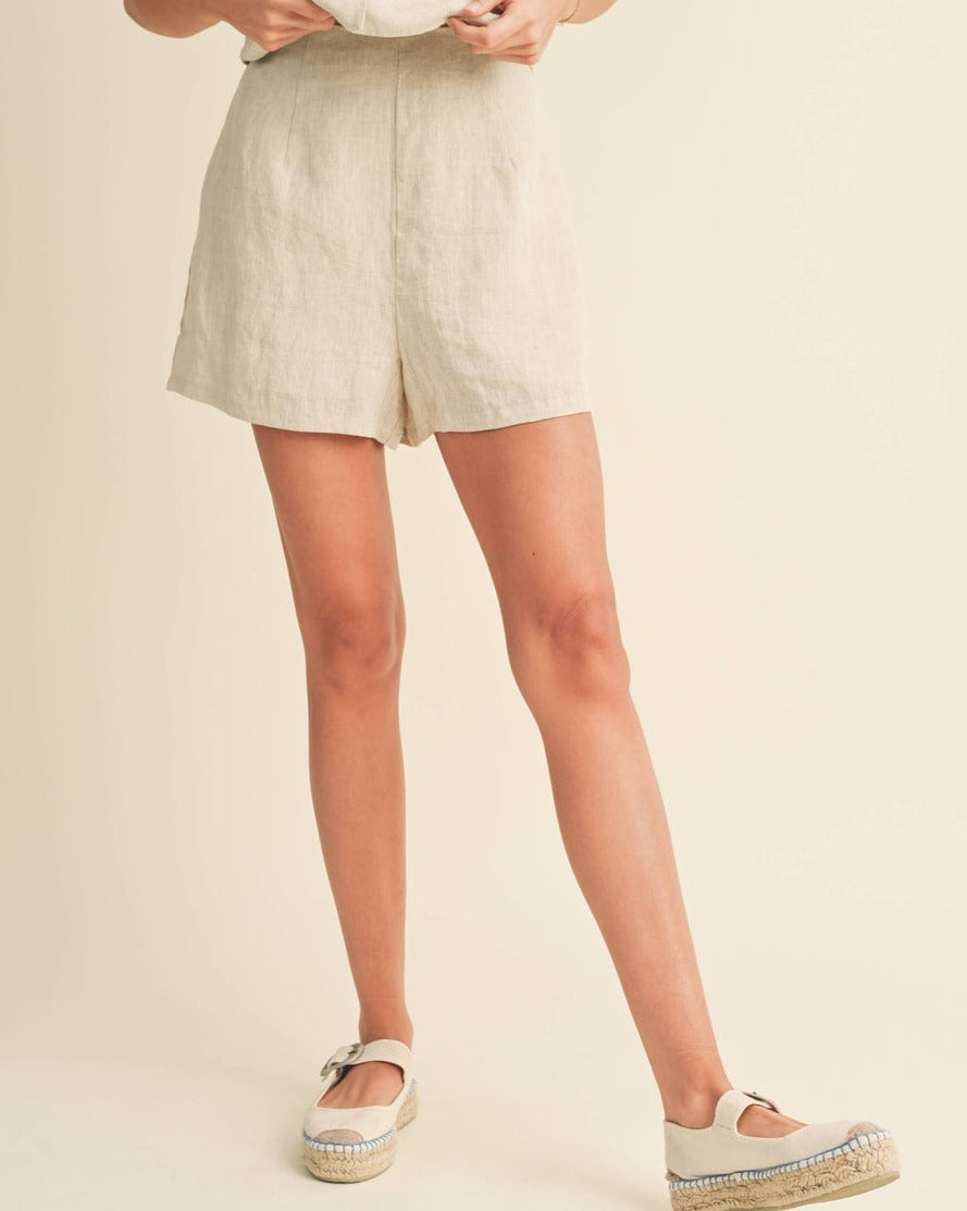 Rivera Linen Shorts