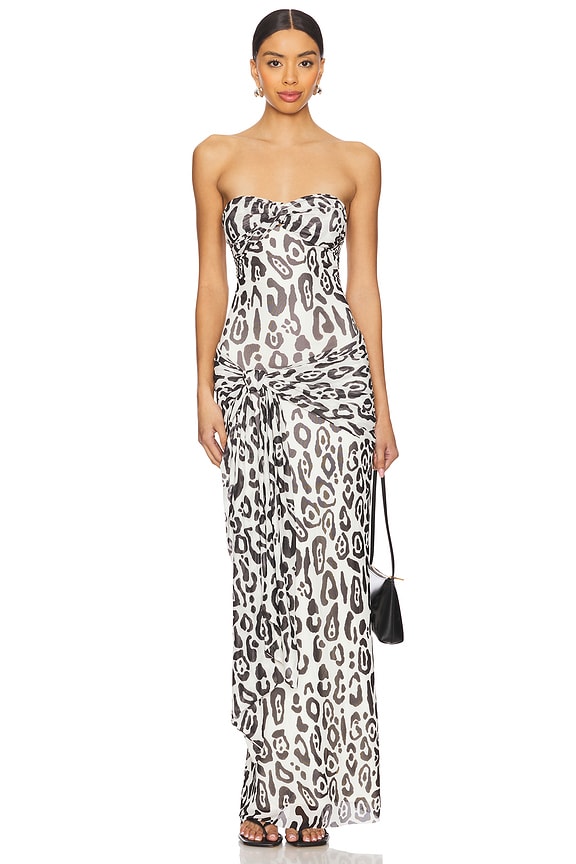 Rosalie Dress - Stark Leopard