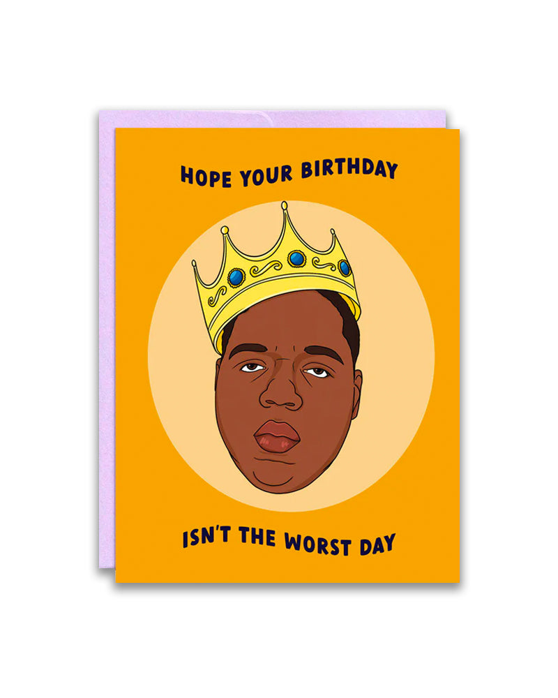 Biggie Birthday Card