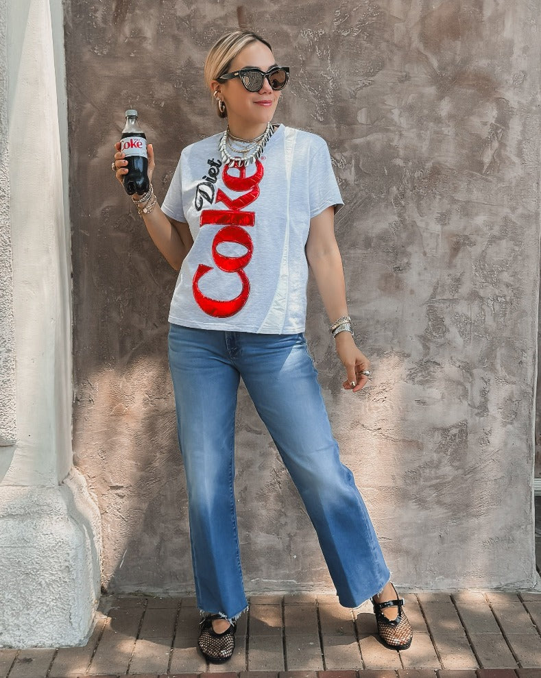 Grey Diet Coke® Logo Tee