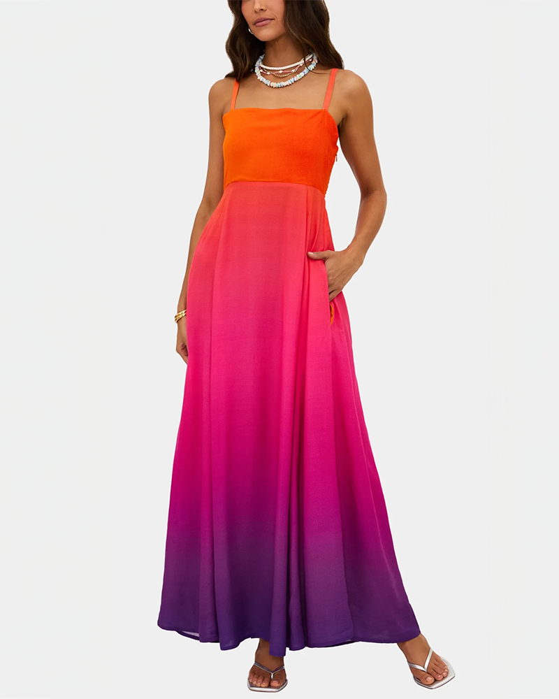 Rianne Dress Coral Bay Sunset