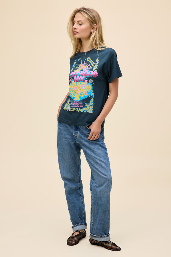 Fleetwood Mac Celestial Bouquet Boyfriend Tee