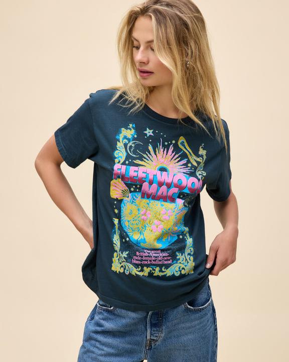 Fleetwood Mac Celestial Bouquet Boyfriend Tee