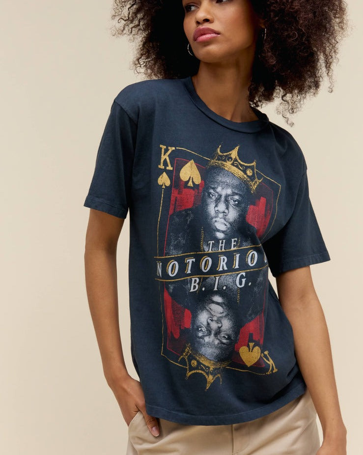 THE NOTORIOUS B.I.G. KING OF SPADES WEEKEND TEE REGULAR PRICE