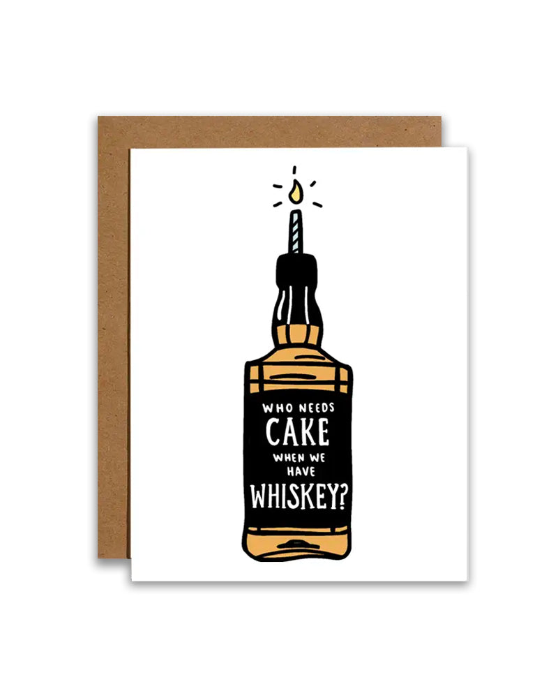 Cake Whiskey Card