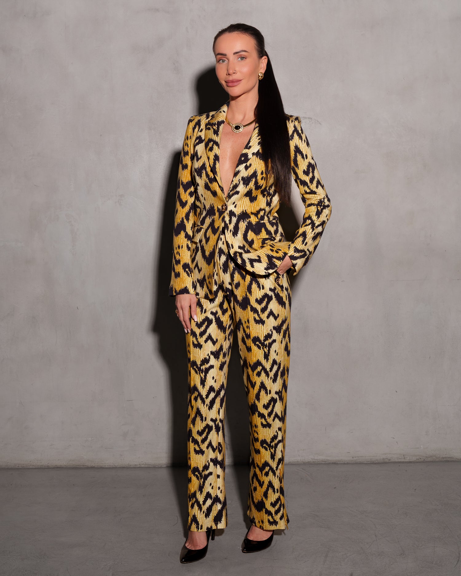 Jordan Interlock Pants Tiger