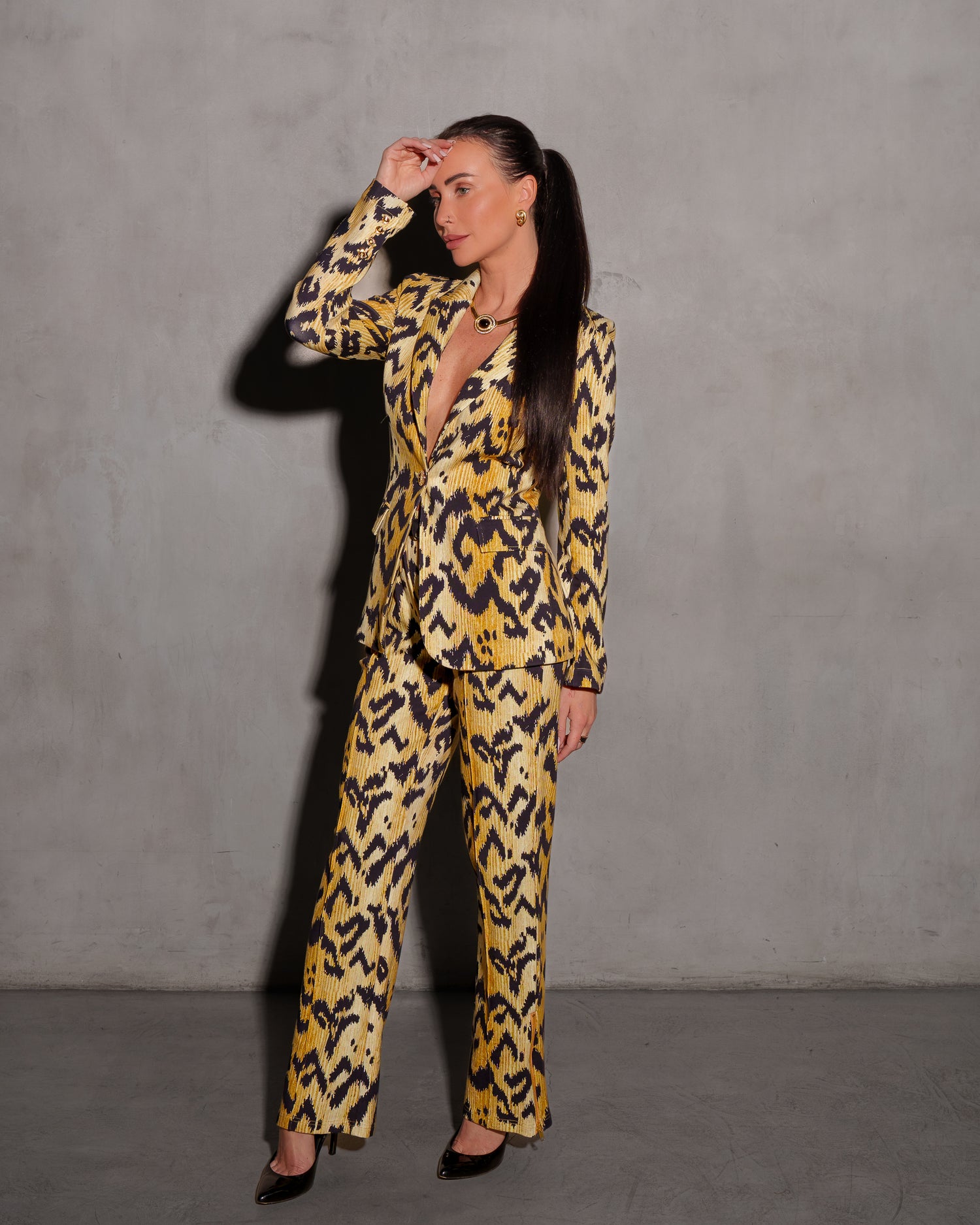 Jordan Interlock Pants Tiger