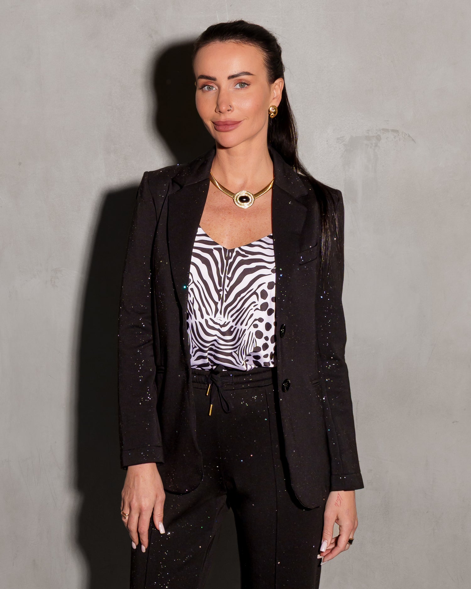 Morrison Ultra-Luxe Glitz Blazer Glitz