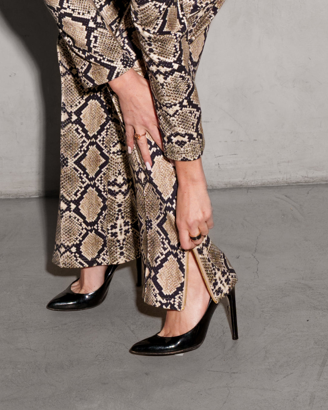 Women's Python Pants - Jordan Interlock Cotton Stretch – Care Tucker