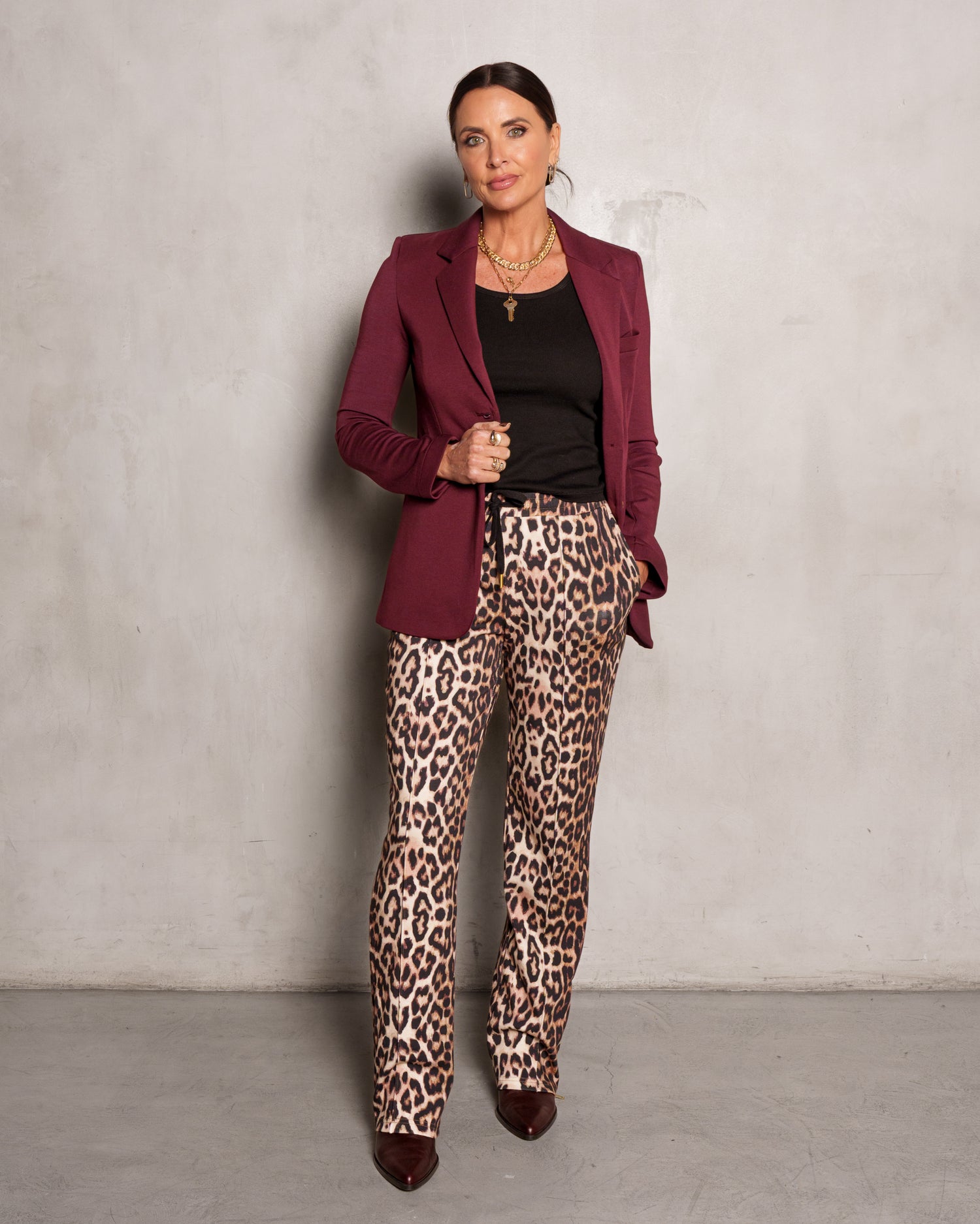 Morrison Ultra Luxe Blazer Merlot