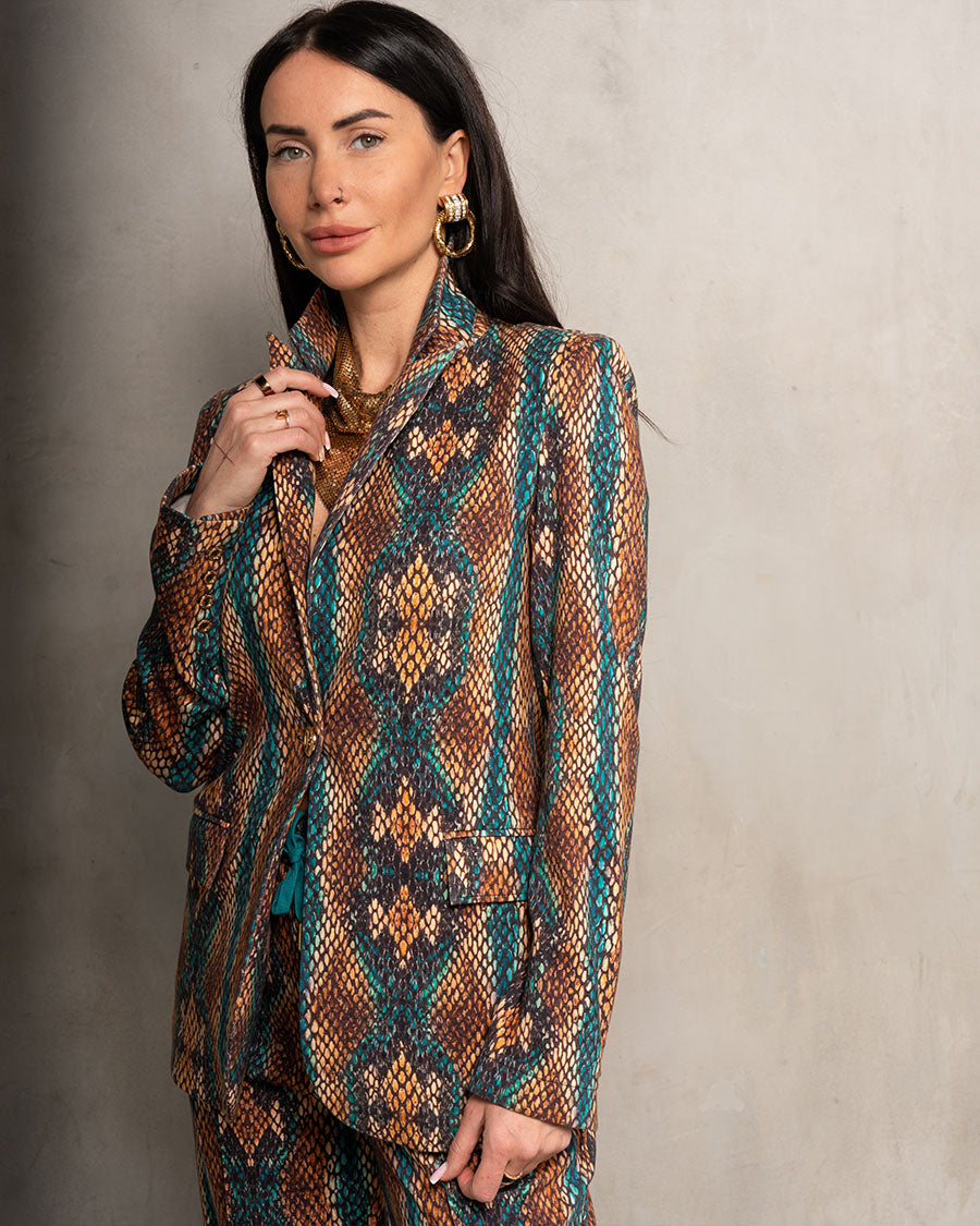 Kravitz Interlock Blazer Cobra