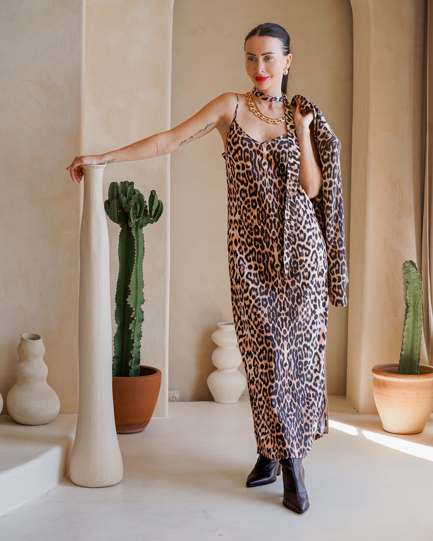 Lennon Zipslip™️ Leopard