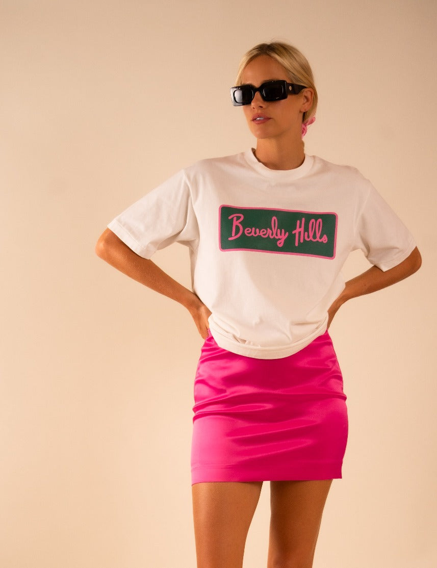 Marlie Tee Beverly Hills White