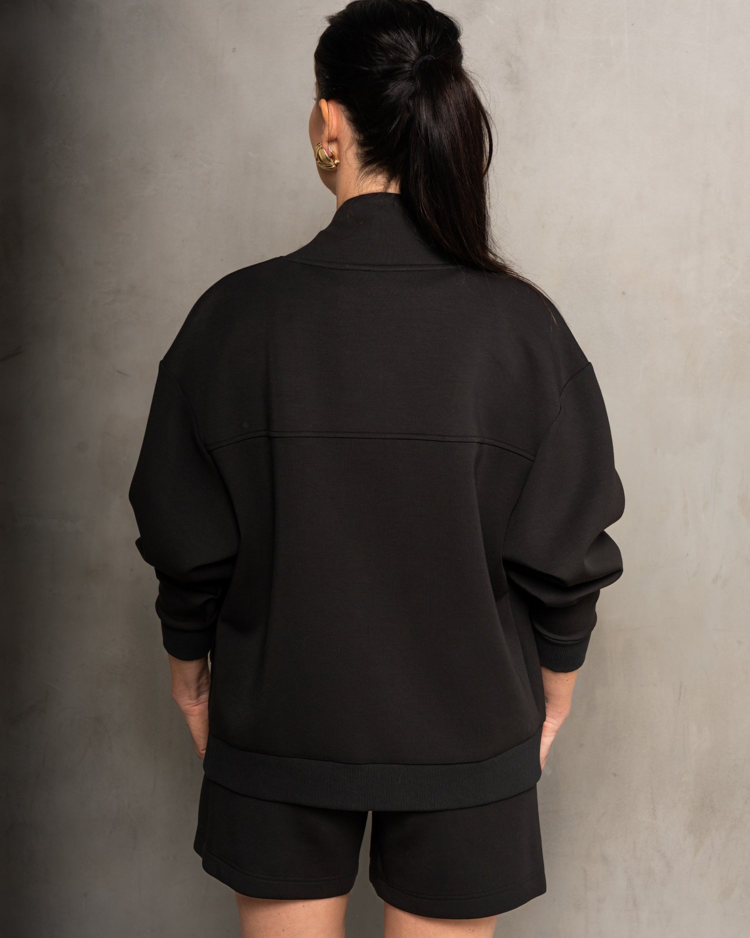 Stanford Ultra Luxe Cardigan Black