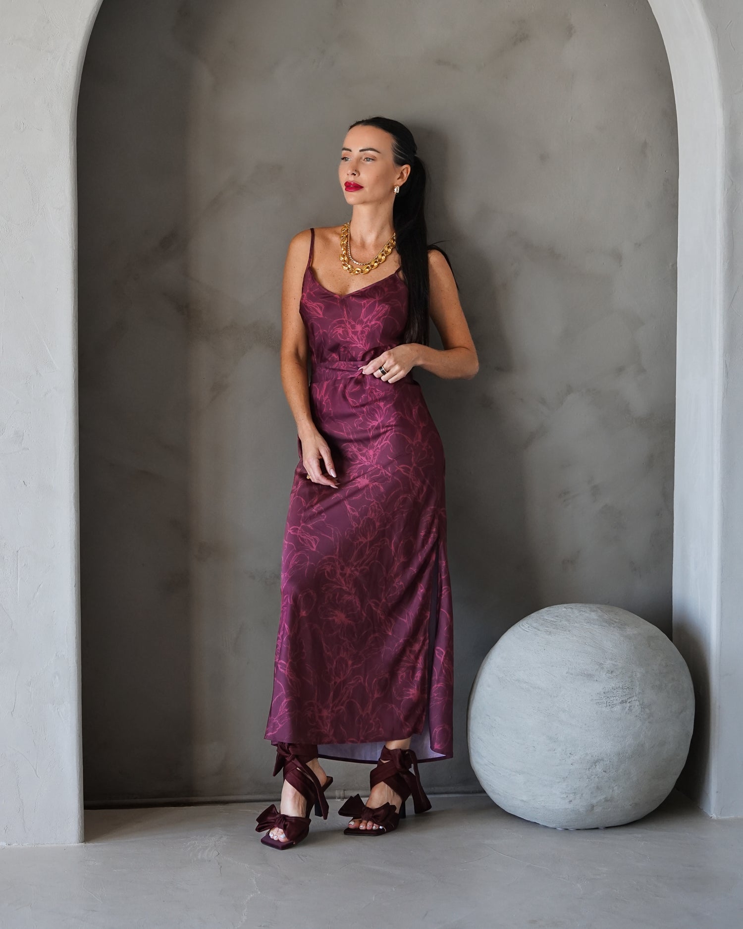 tucker silk dress Allyson Dress in Silk | Evergreen Spots