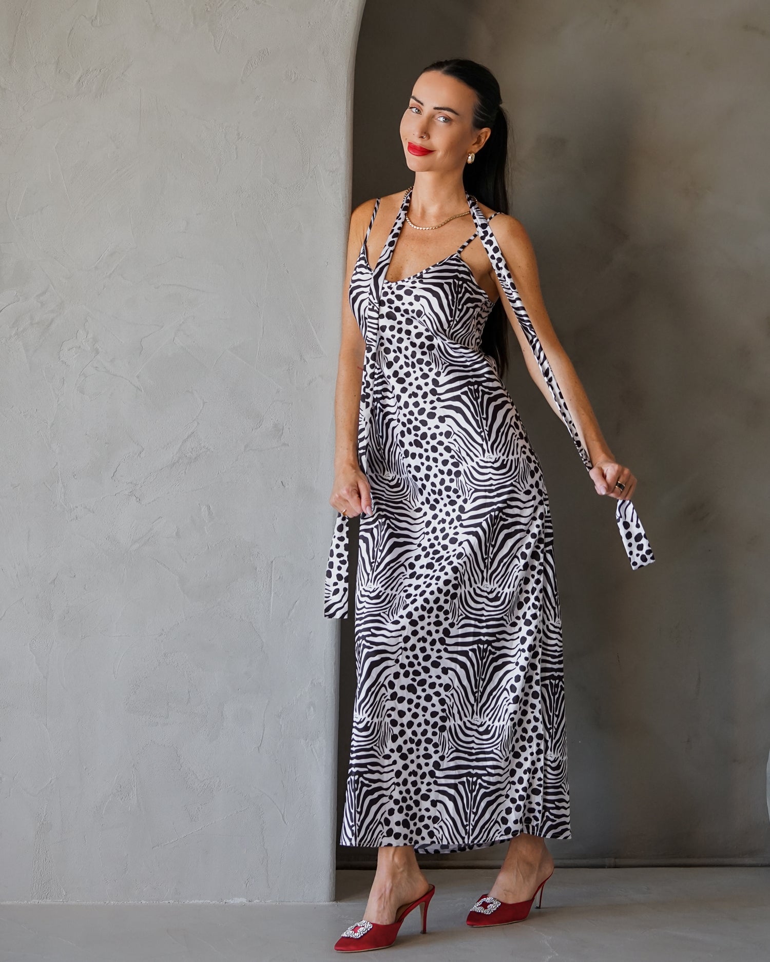 Lennon Zipslip™️ Zebra Dot