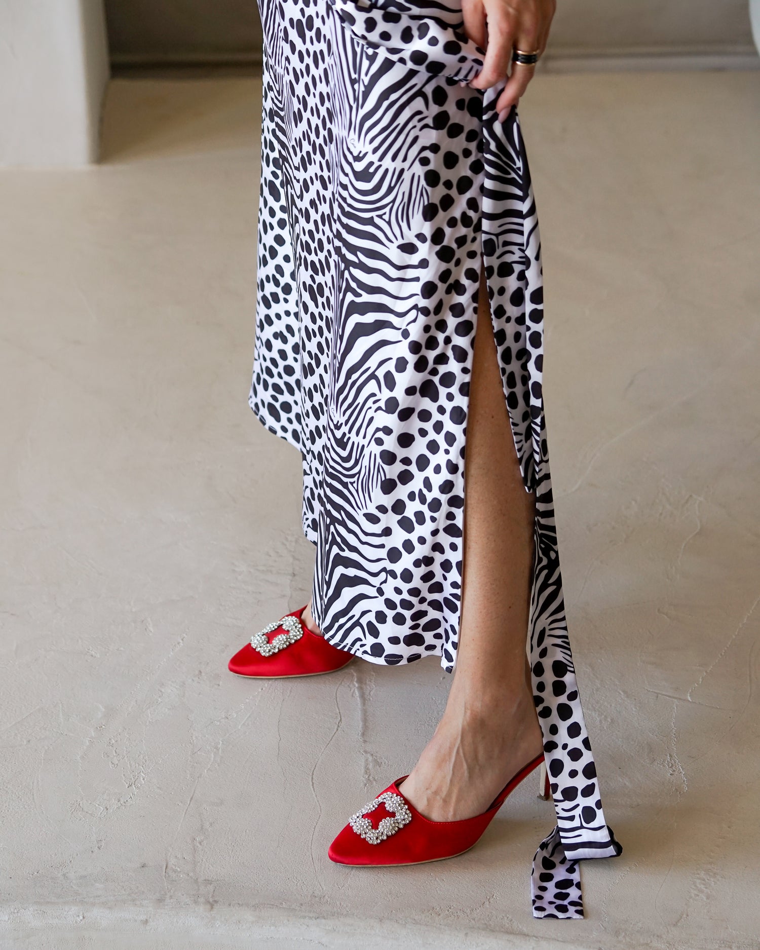 Lennon Zipslip™️ Zebra Dot