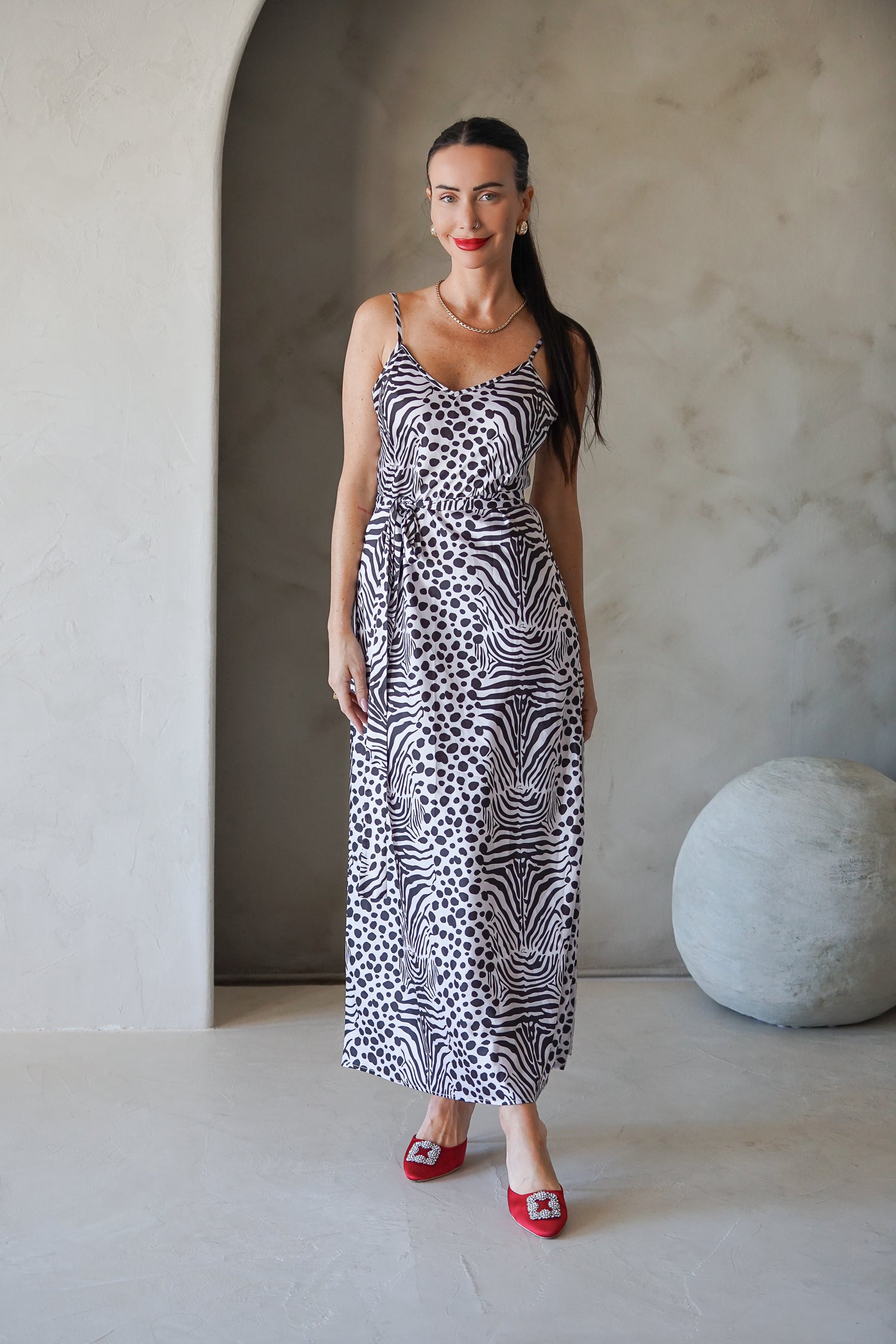 Lennon Zipslip™️ Zebra Dot