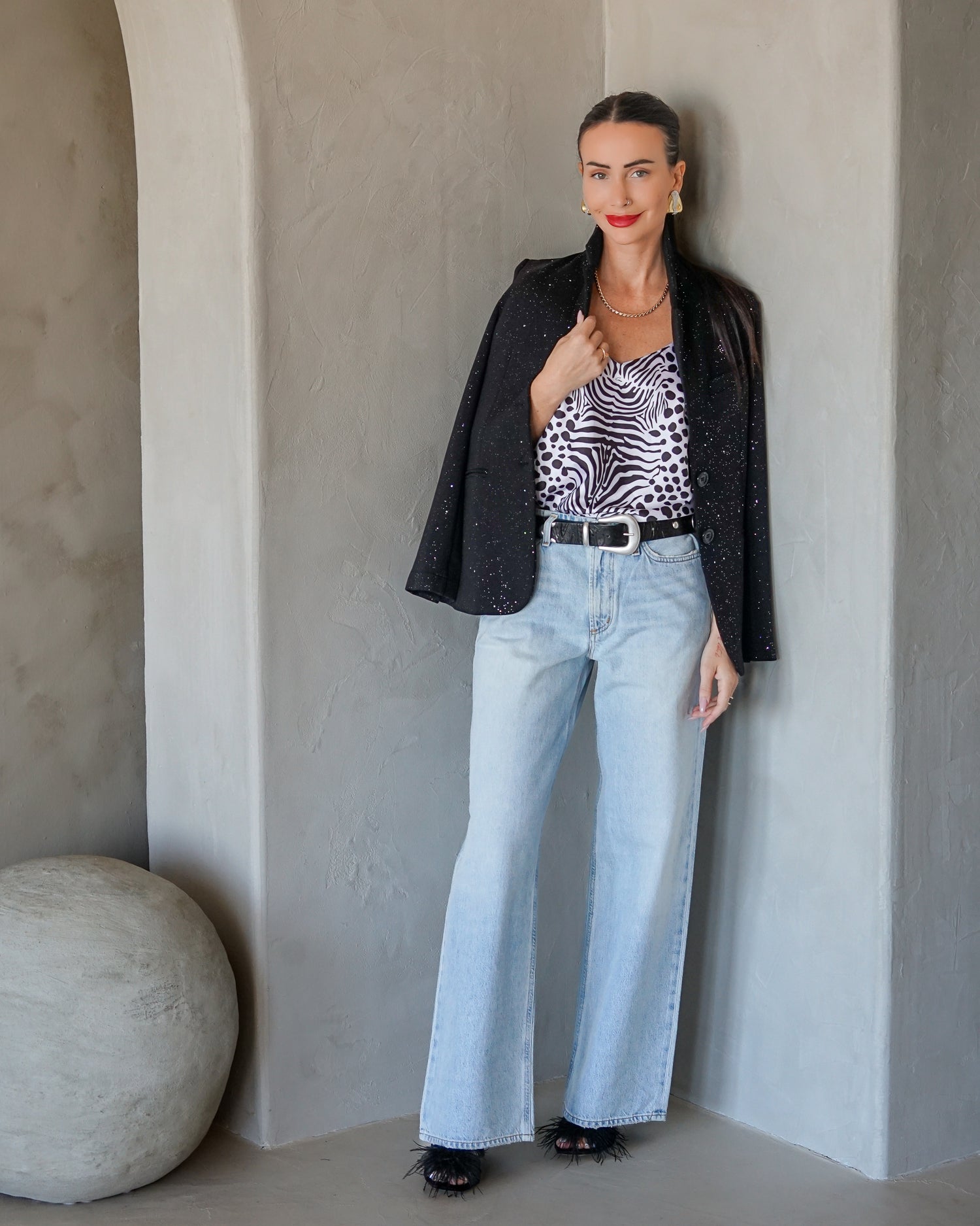 Cooper Cami Zebra Dot