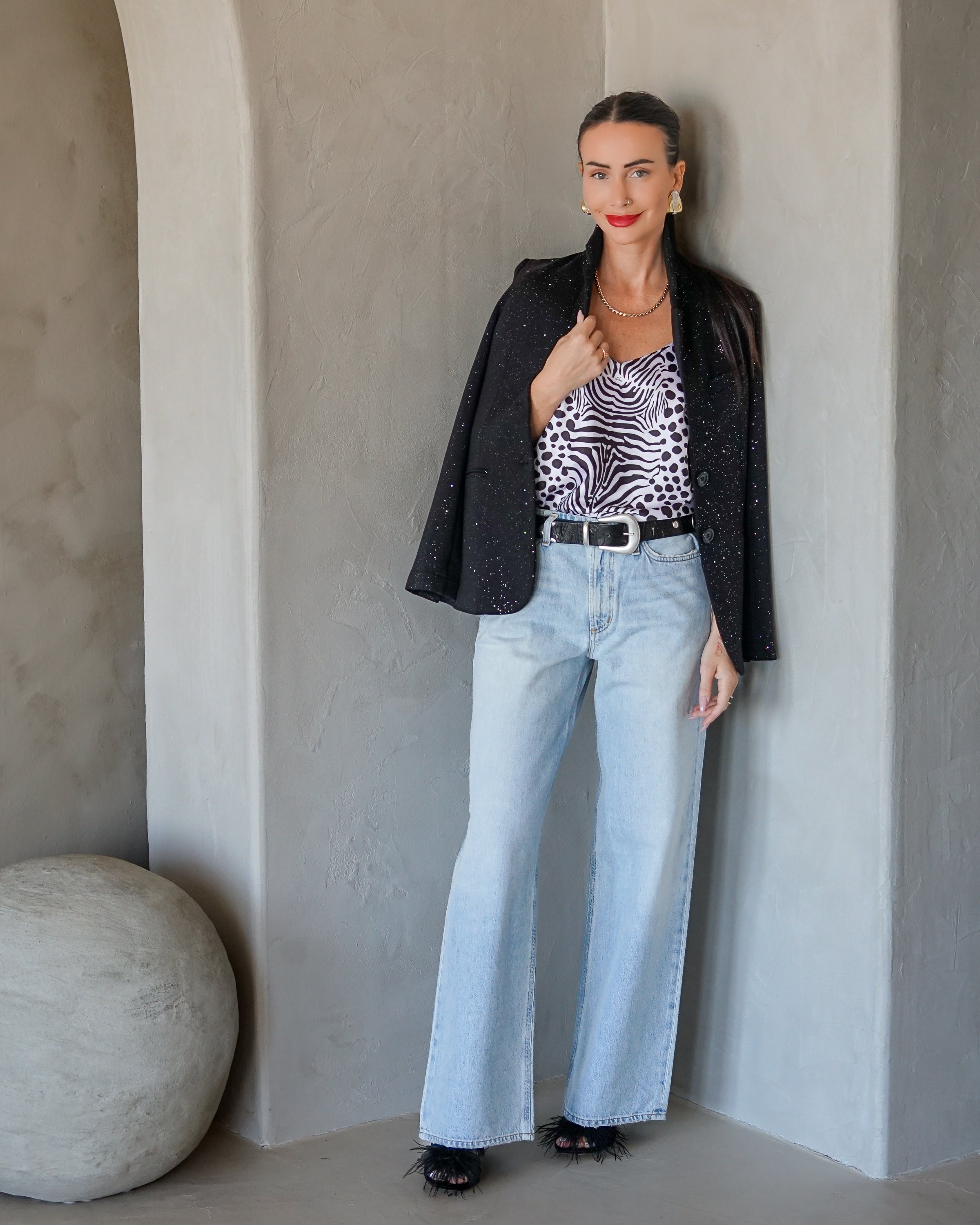 Cooper Cami Zebra Dot