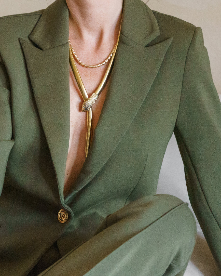 Morrison Ultra Luxe Blazer Olive