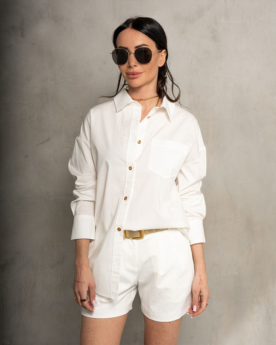 Riley Premiere Tailored Short - White