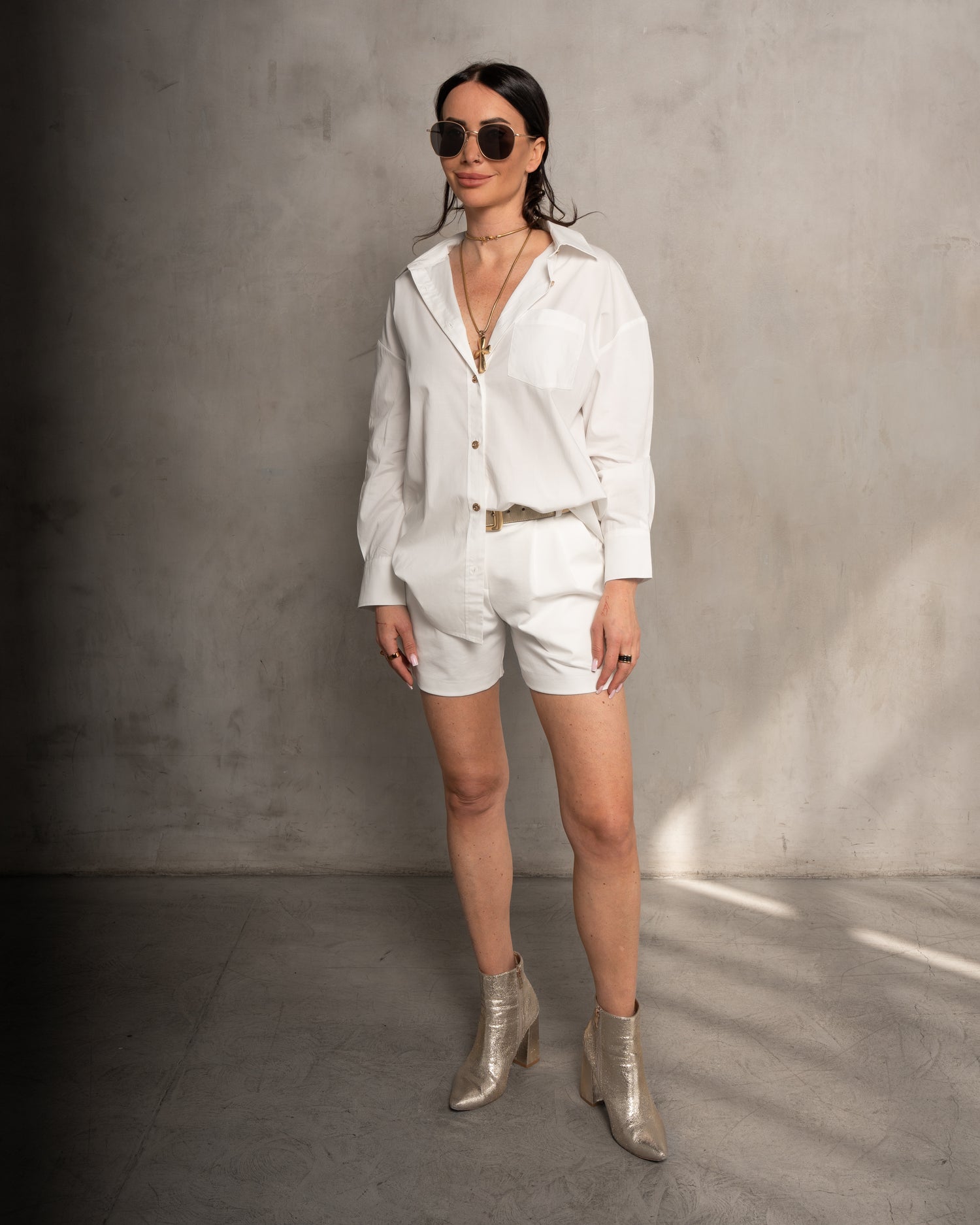 McCartney Oversized Shirt - White