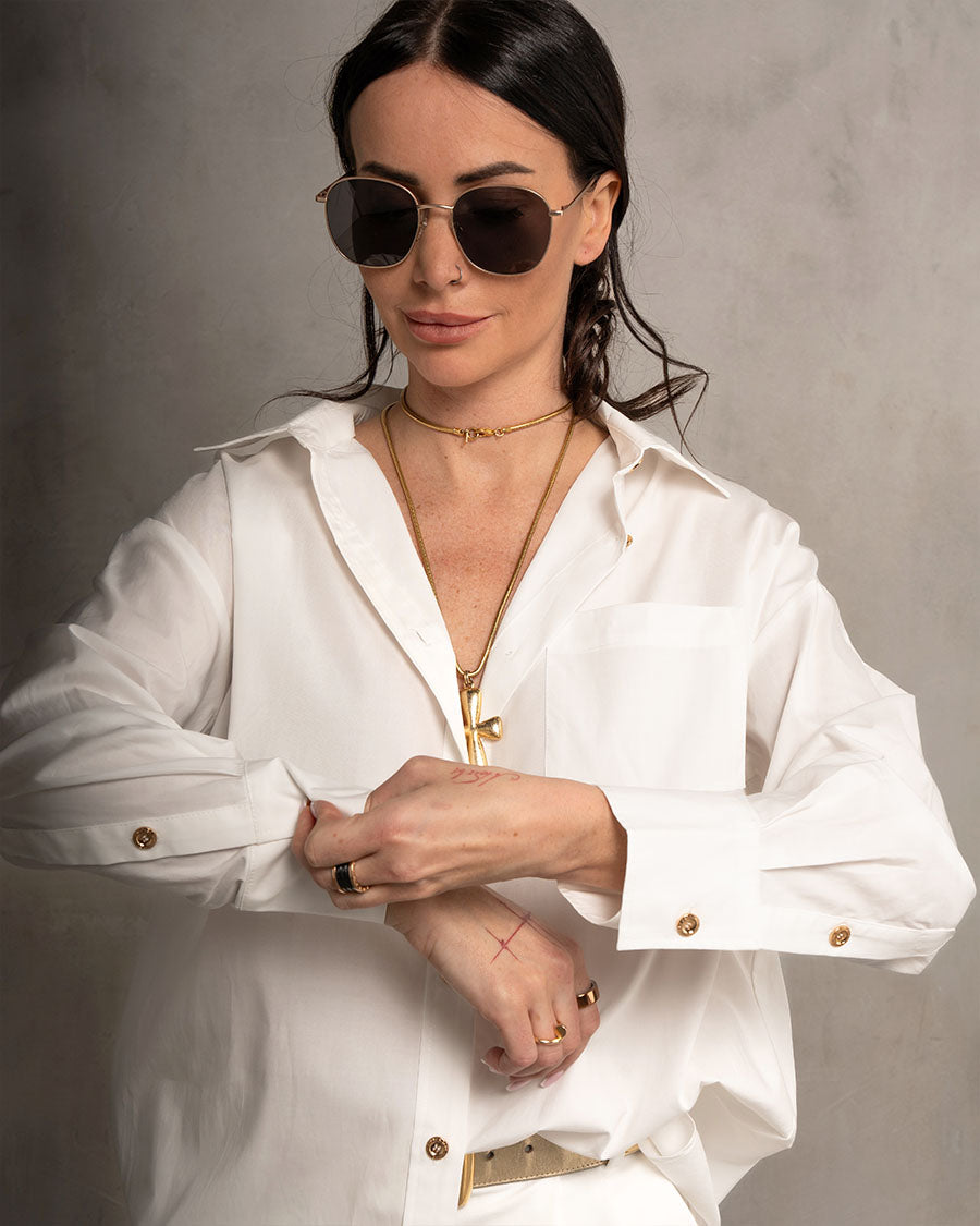 McCartney Oversized Shirt - White