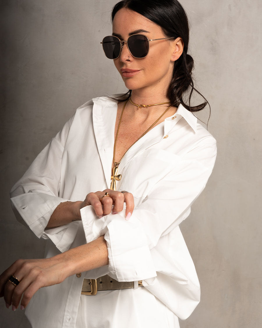 McCartney Oversized Shirt - White