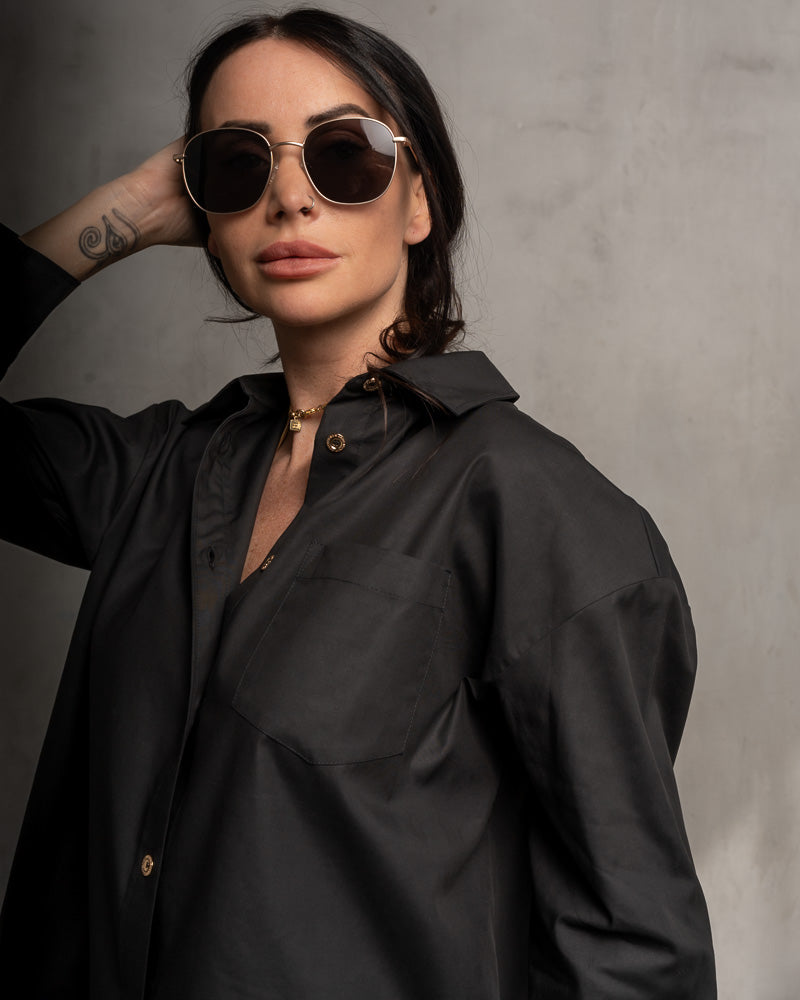 McCartney Oversized Shirt - Black