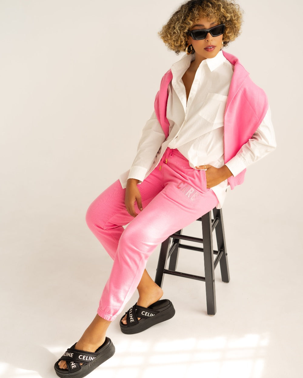 CARE Classic Sweatpants - Pink