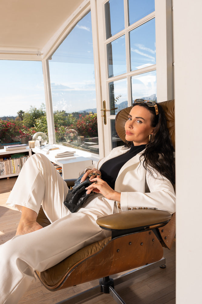 Analia Premiere Cropped Pant White