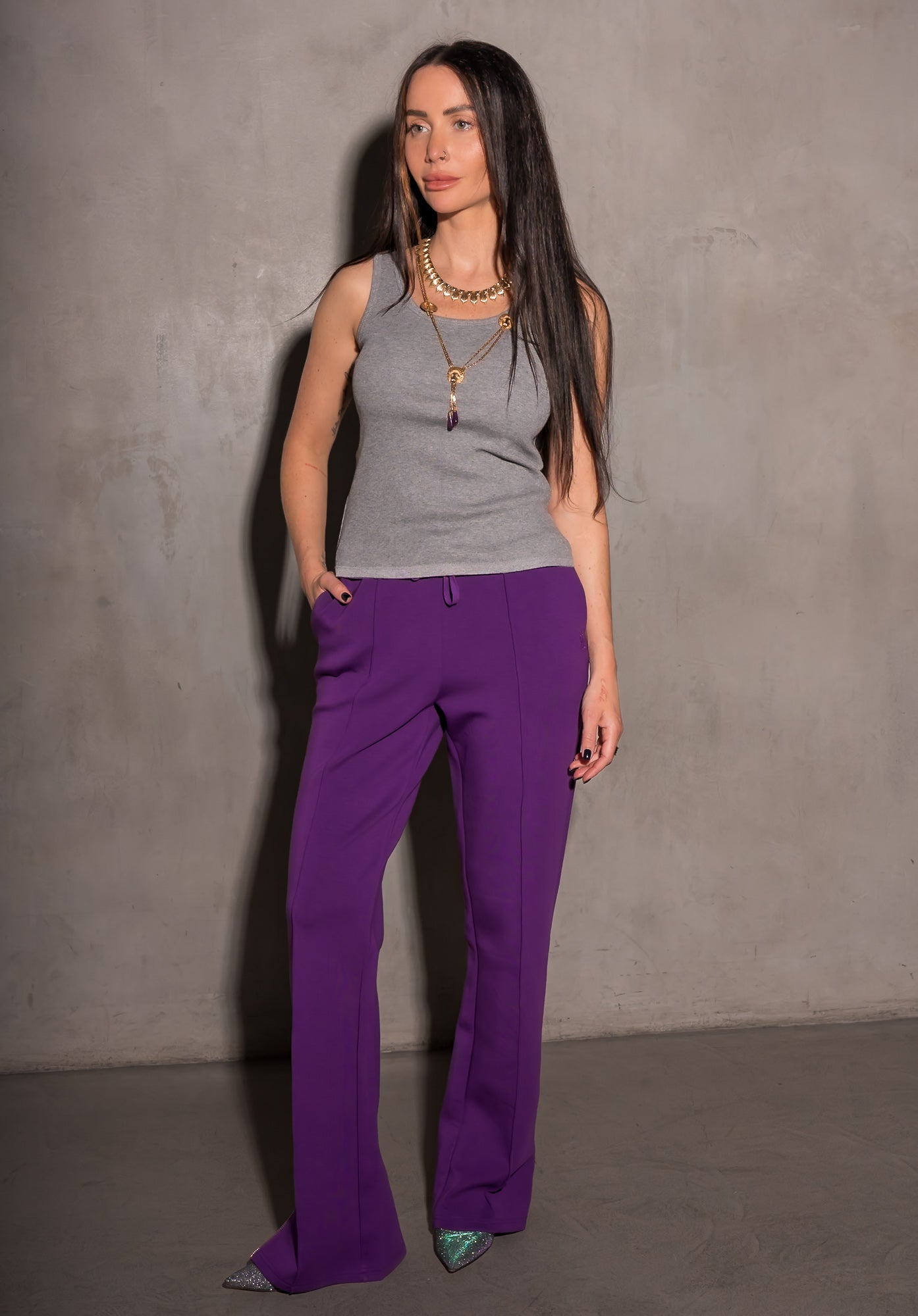Jordan Ultra Luxe Pants Amethyst