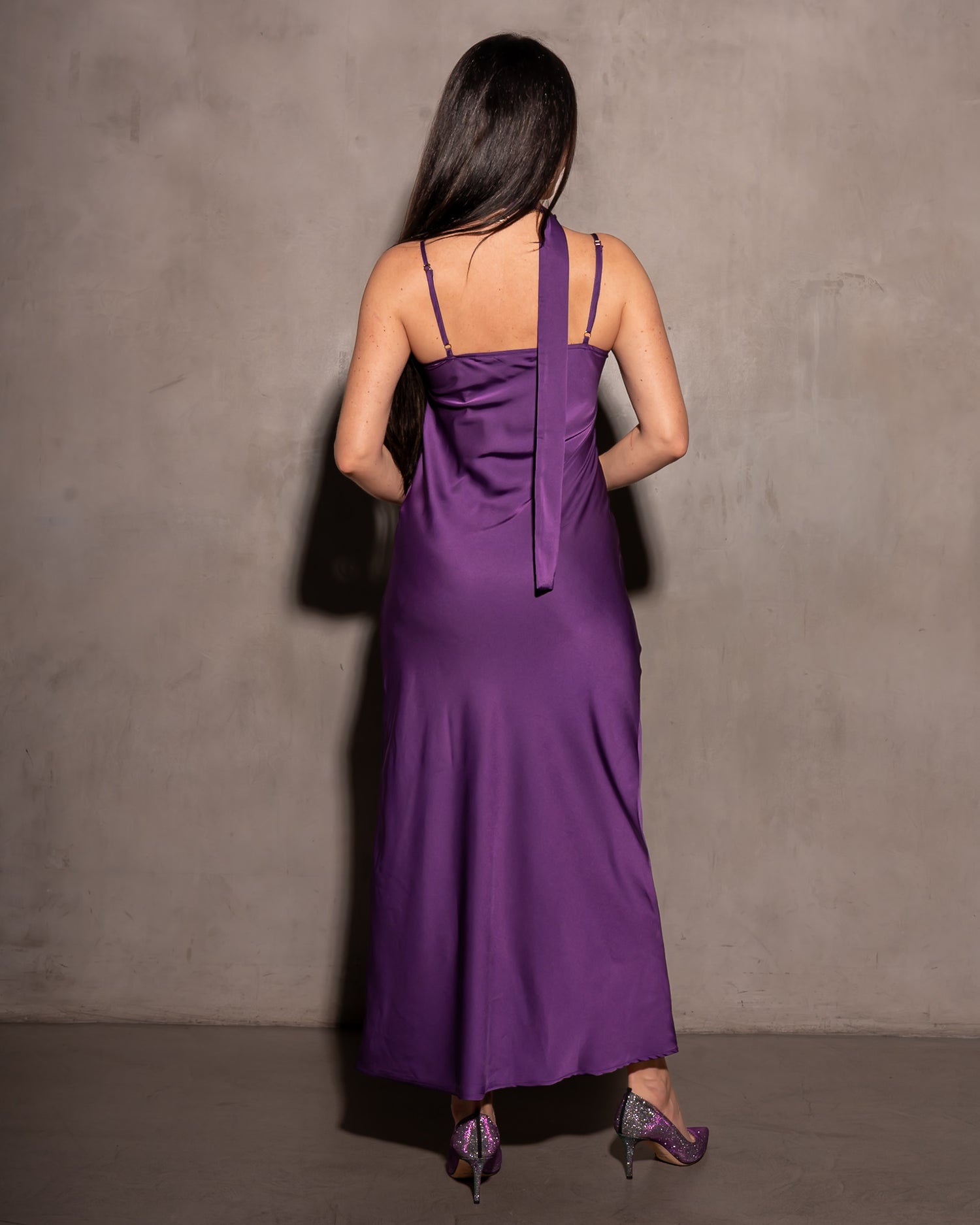 Basic Lennon Zipslip™️ Dress Amethyst