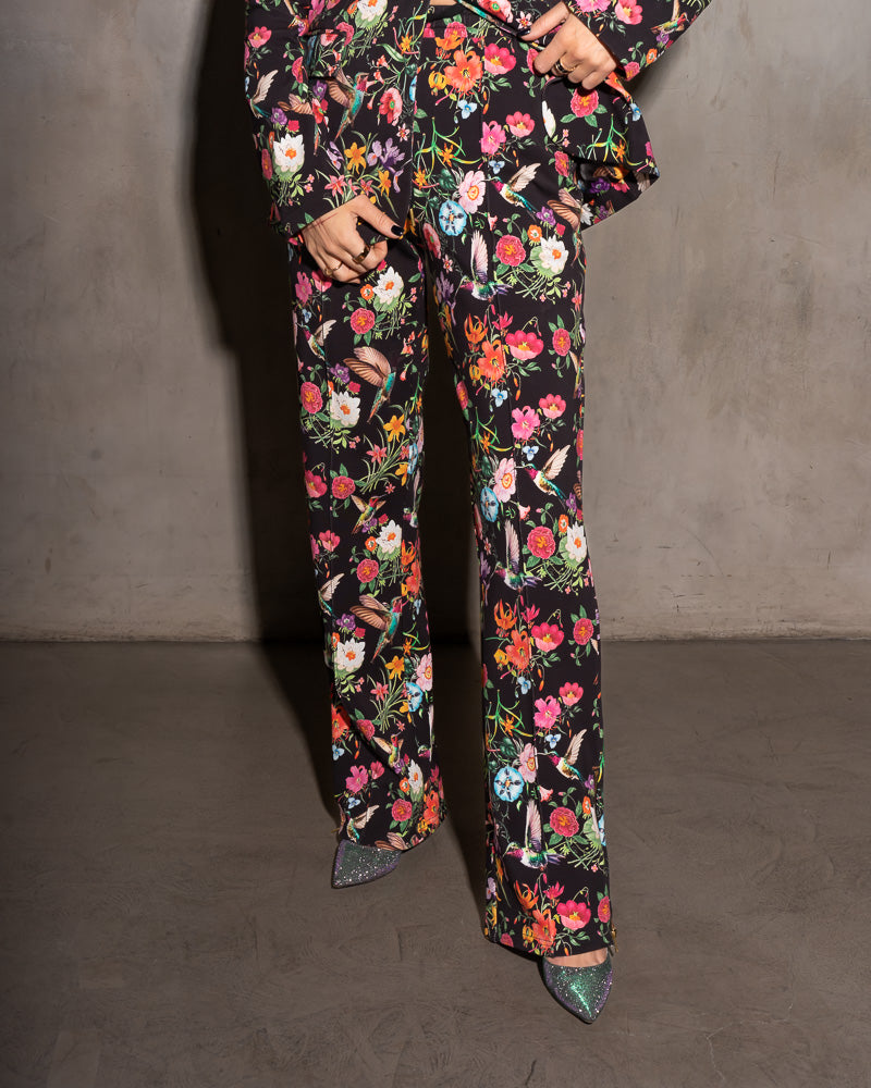 Jordan Interlock Pants Floral Hummingbird