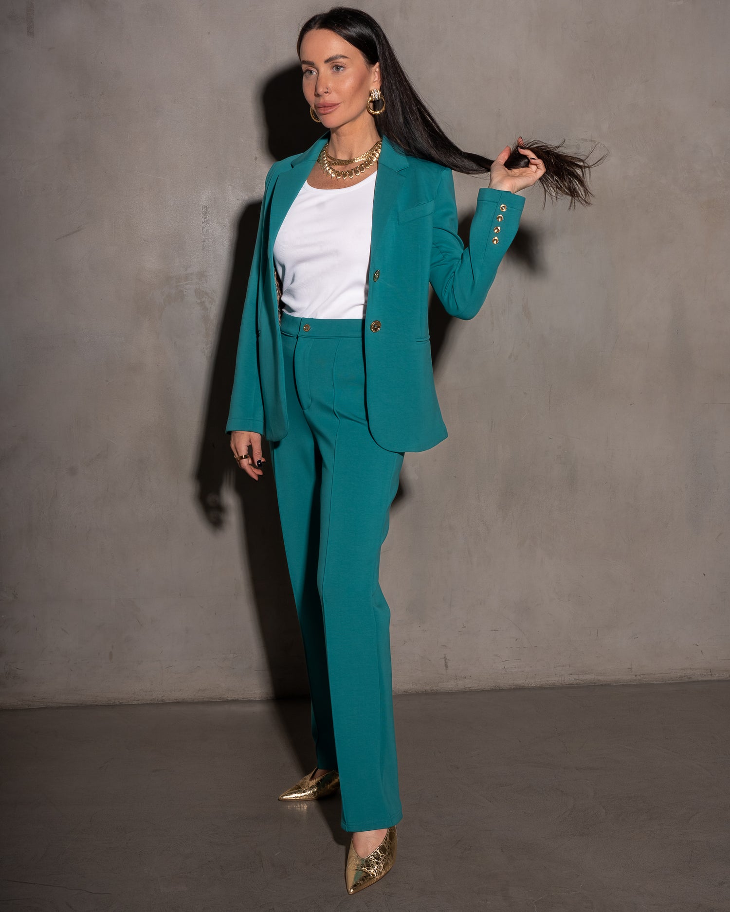 Stella Ultra Luxe Pant Peacock