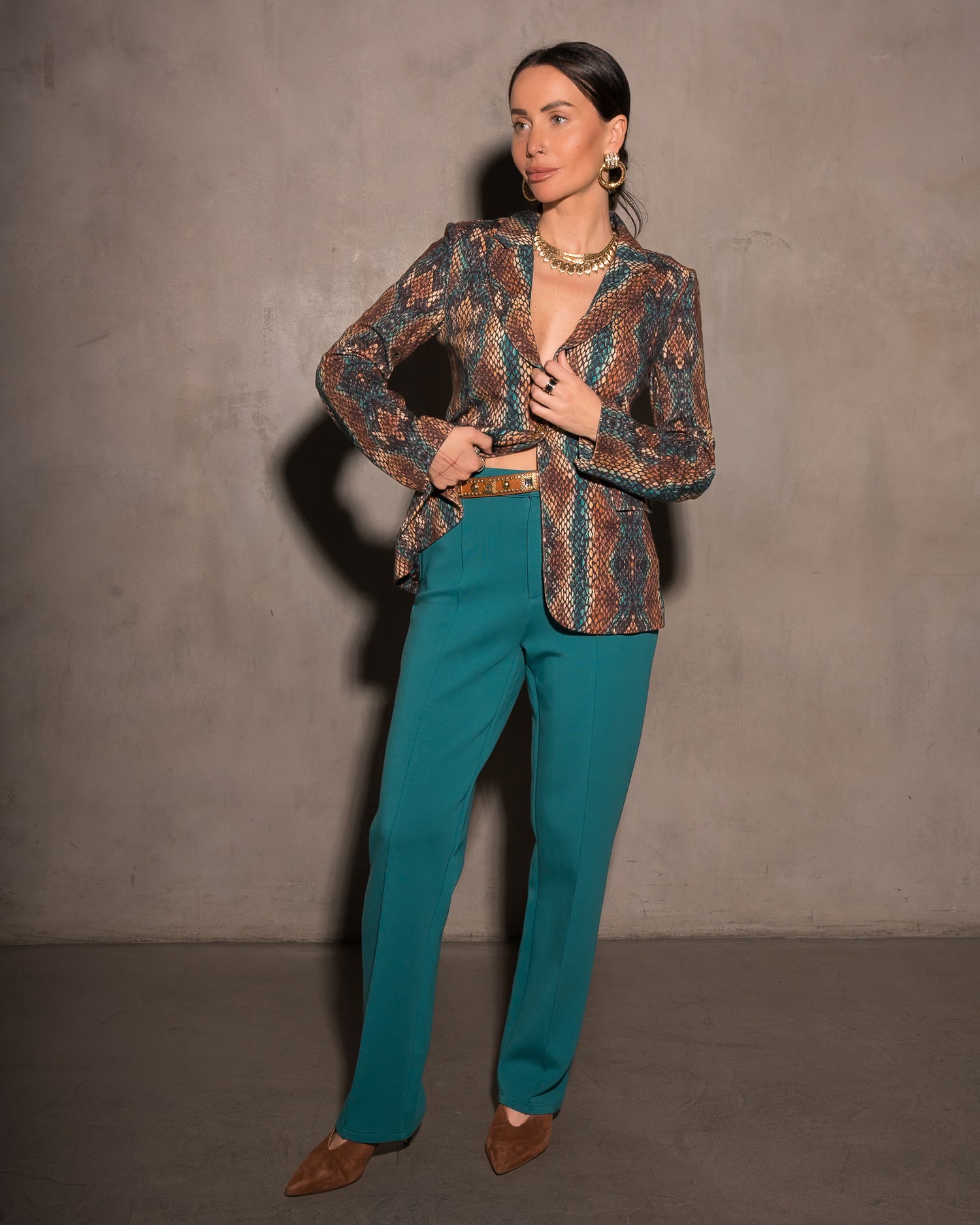 Stella Ultra Luxe Pant Peacock