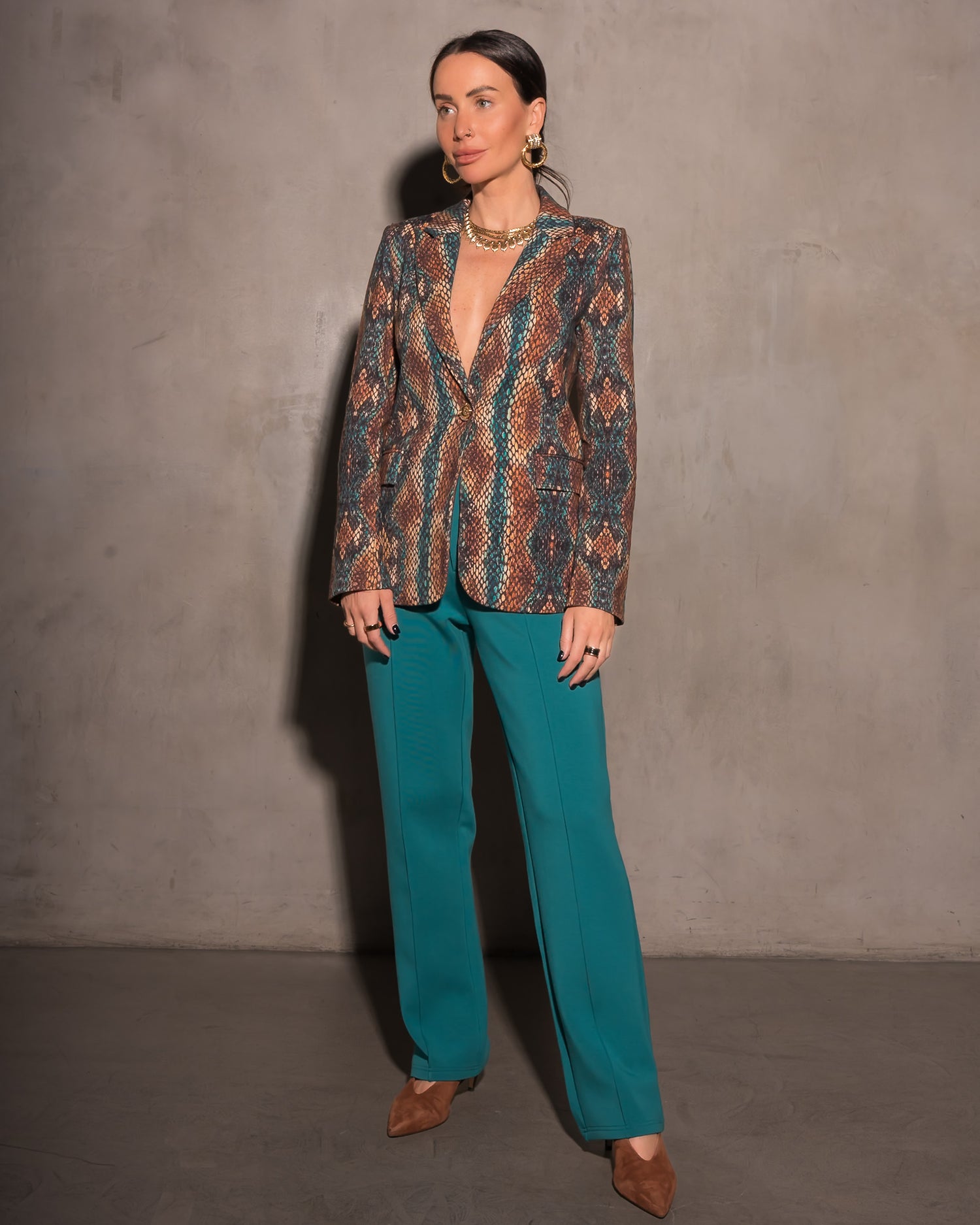 Kravitz Interlock Blazer Cobra
