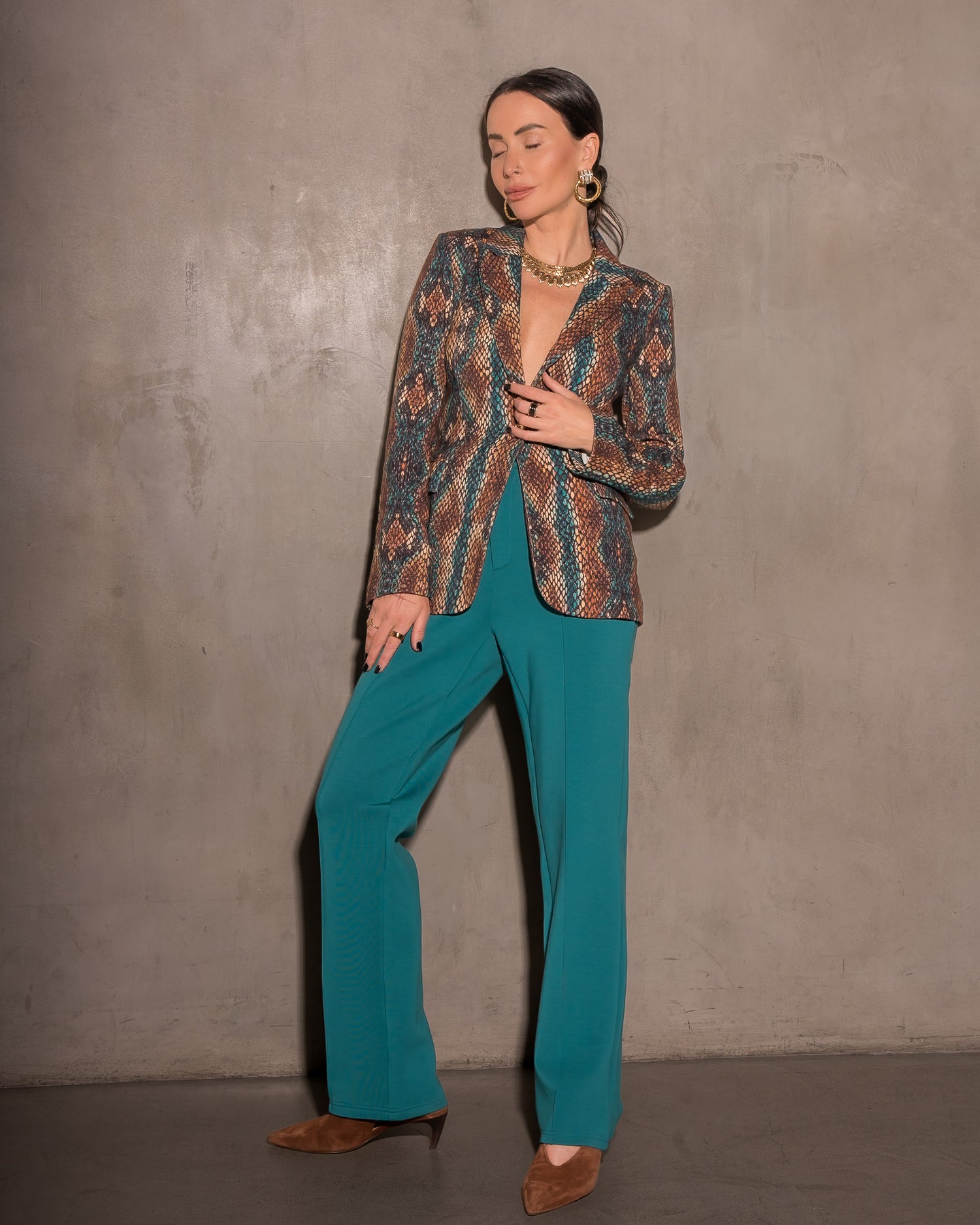 Kravitz Interlock Blazer Cobra