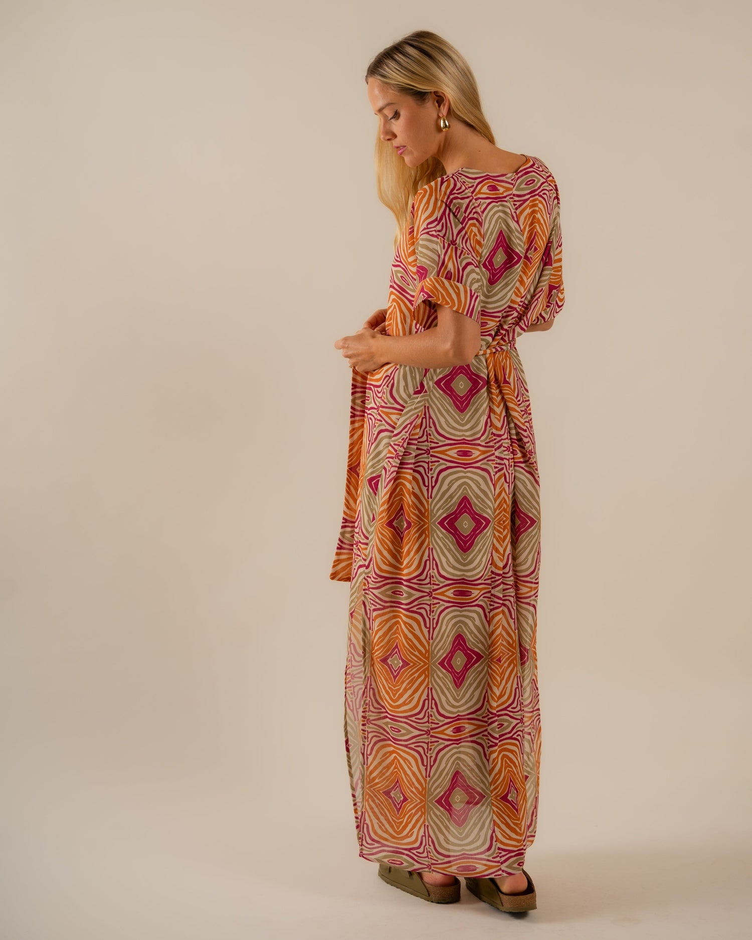 Beatrice Kaftan Dress Mesmerized Pattern 6