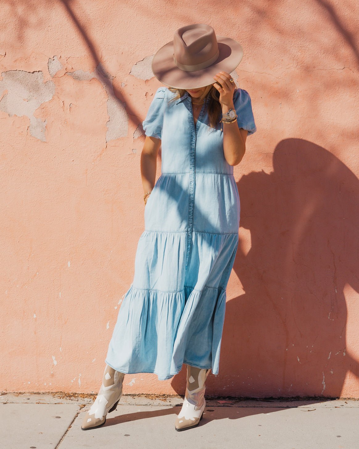 Mary Denim Dress