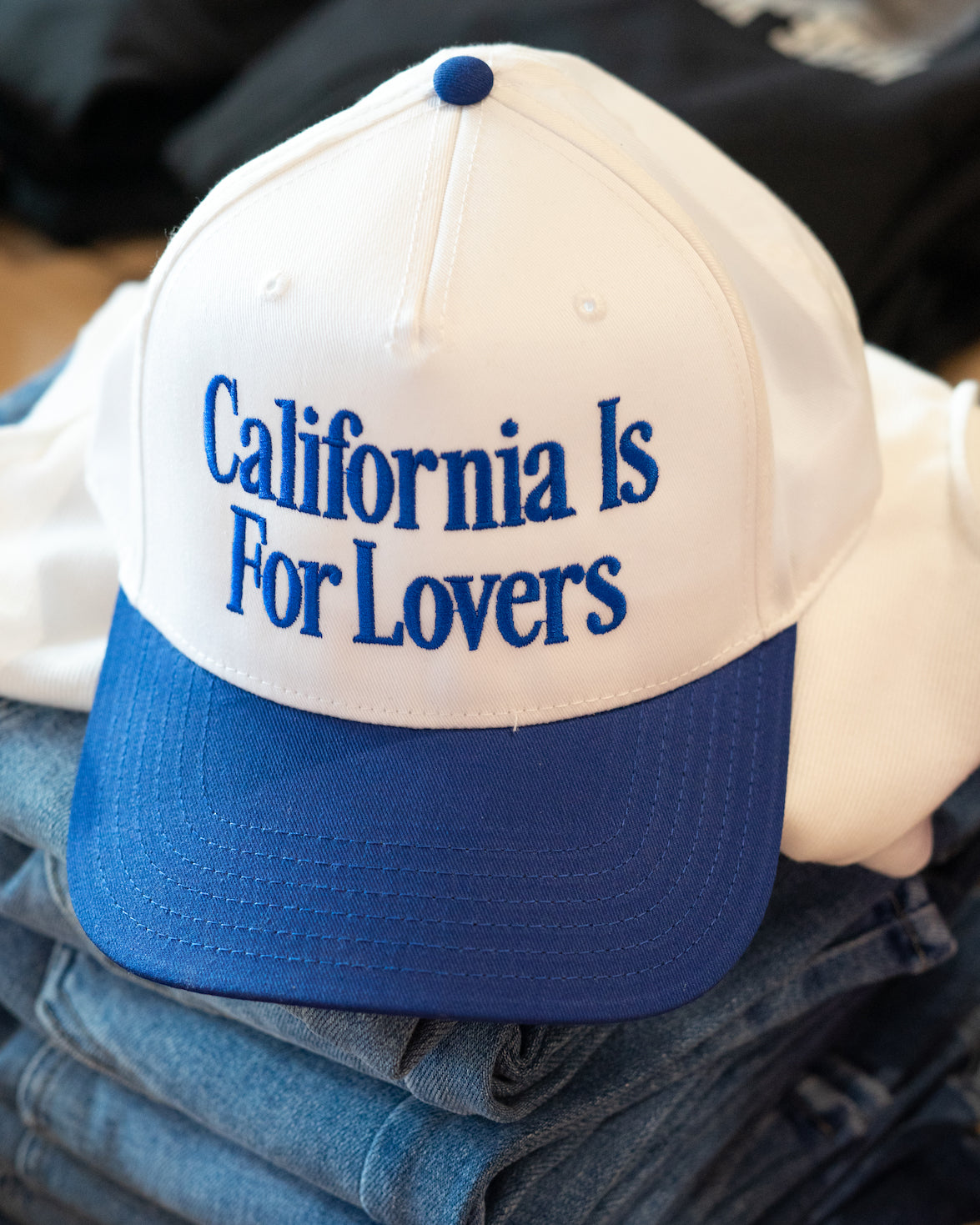 California IS FOR LOVERS TRUCKER HAT