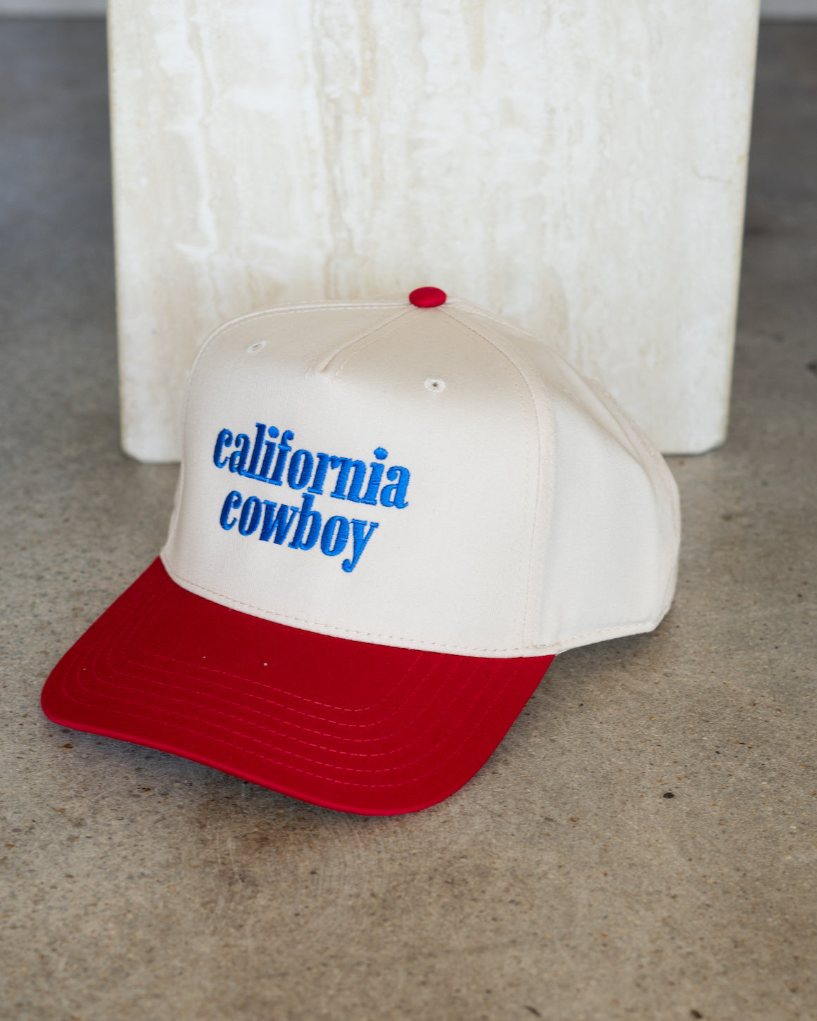 California Cowboy Embroidered Hat