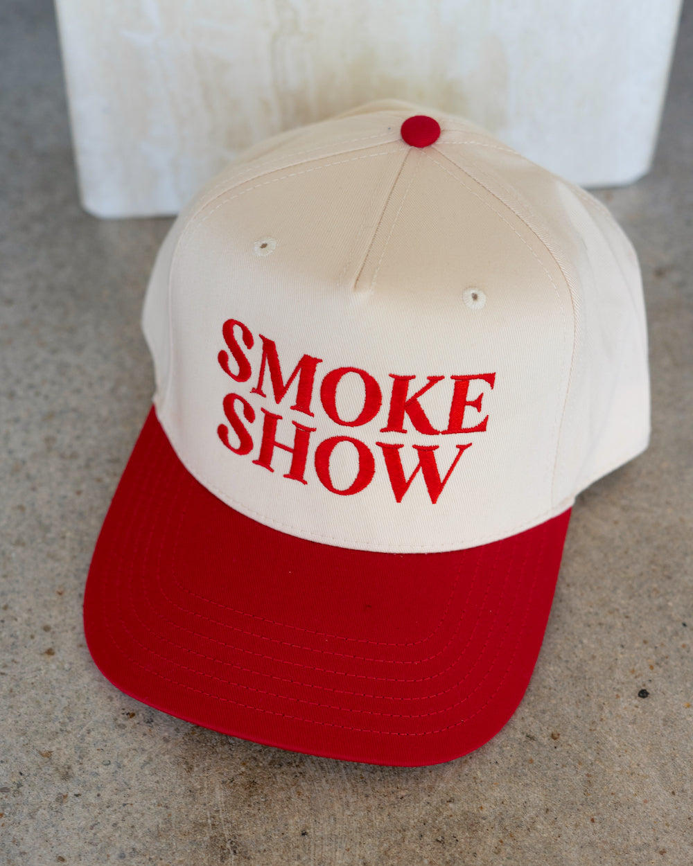 Smoke Show- Embroidered Hat