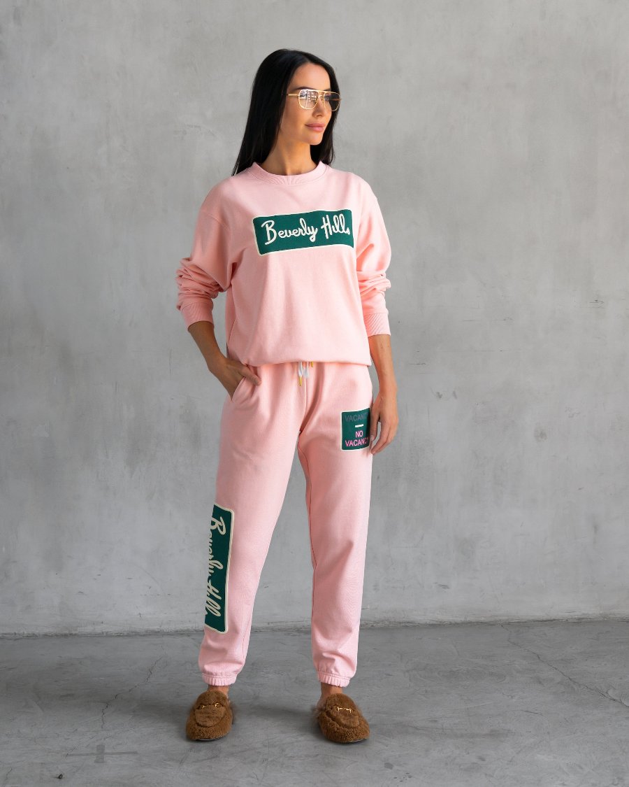 Classic Crewneck Beverly Hills (Peachy Keen)