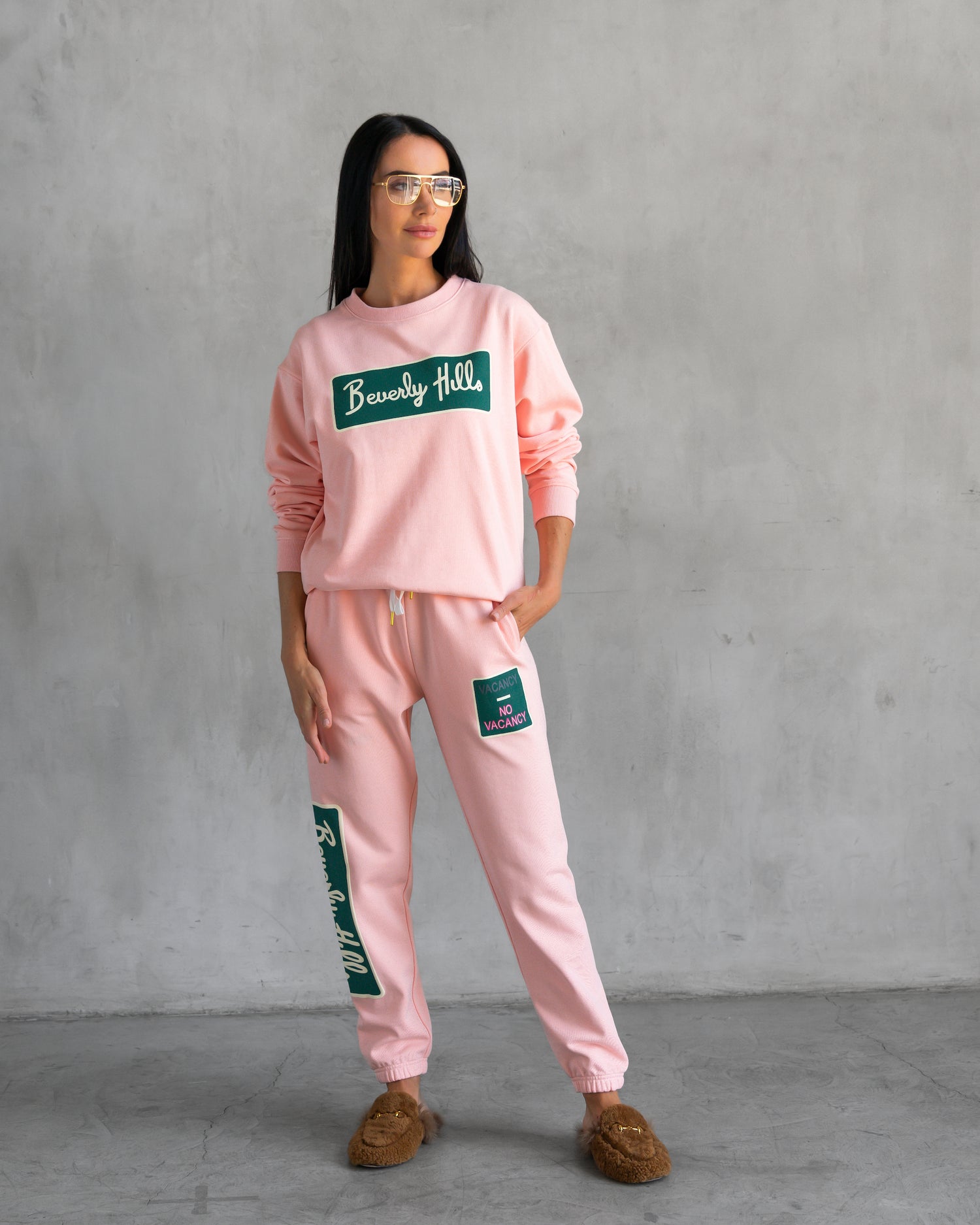 Classic Crewneck Beverly Hills (Peachy Keen)