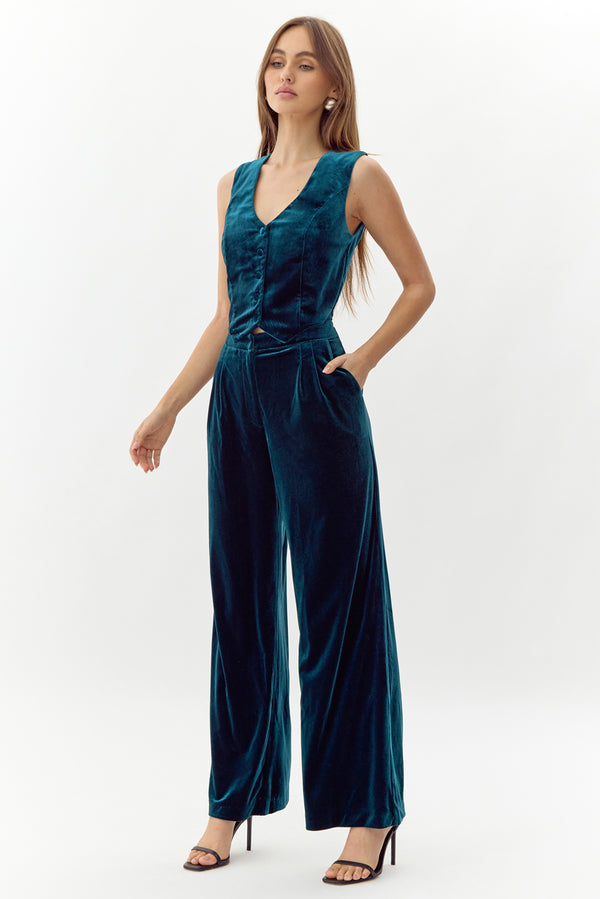 Marina Velvet Jumpsuit