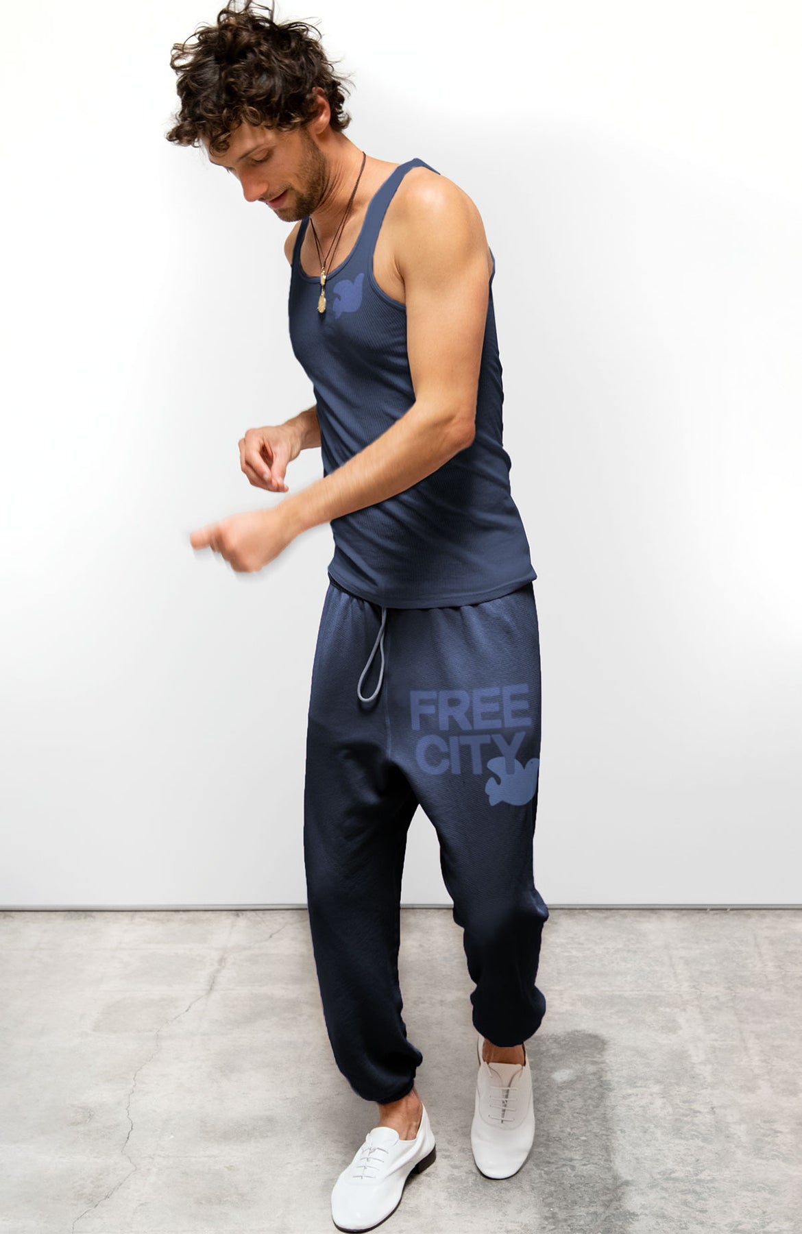 FREECITY RTU/1999 SUPERVINTAGE TANK - moonshrooms/blues