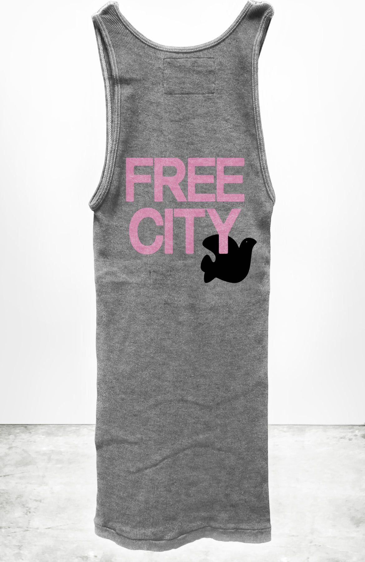 FREECITY RTU/1999 SUPERVINTAGE TANK - heather pink